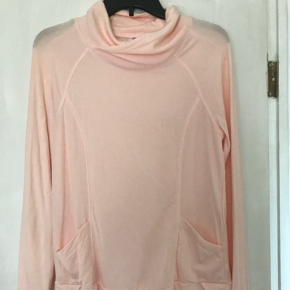 Soft cowl Neck long sleeve shirt